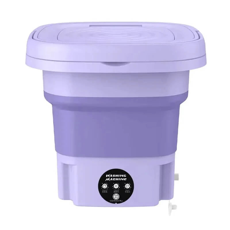 Portable Foldable Mini Laundry Machine | Lightweight & Space-Saving Washer