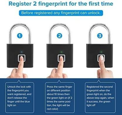 Fingerprint Padlock - FinoSphere
