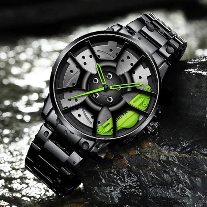 Rs Chrono Waterproof Car Wheel Watch - FinoSphere