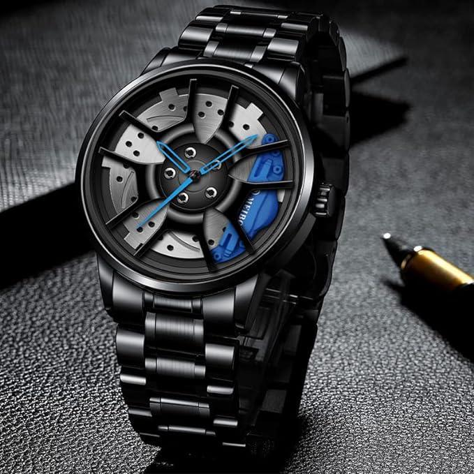 Rs Chrono Waterproof Car Wheel Watch - FinoSphere