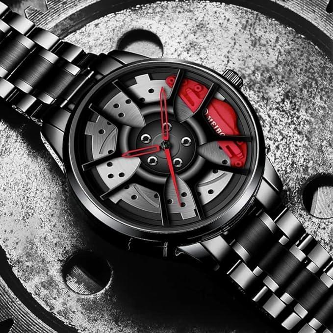 Rs Chrono Waterproof Car Wheel Watch - FinoSphere