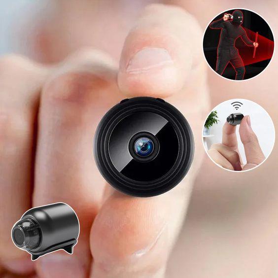 1080P HD Mini Wifi Camera for Home Office Included Sound Detector and Night Vision - FinoSphere