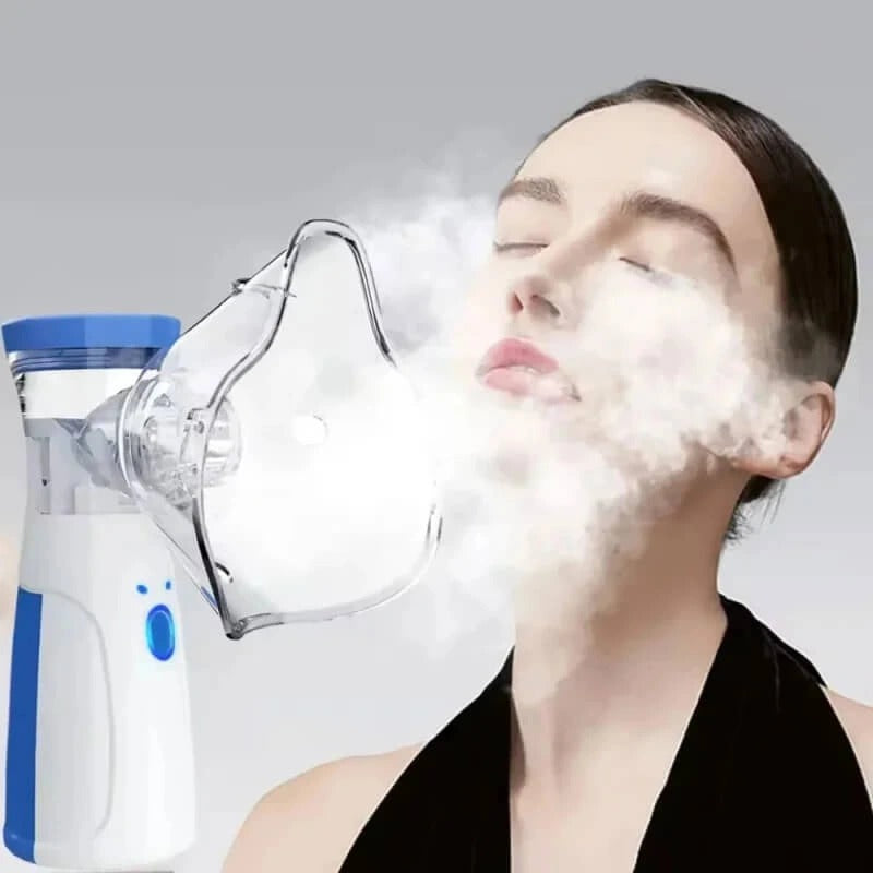 Compact Mesh Nebulizer – Portable, Quiet & Efficient Inhaler for Adults & Kids