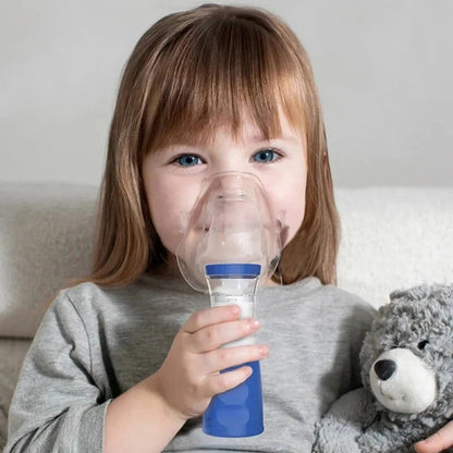 Compact Mesh Nebulizer – Portable, Quiet & Efficient Inhaler for Adults & Kids