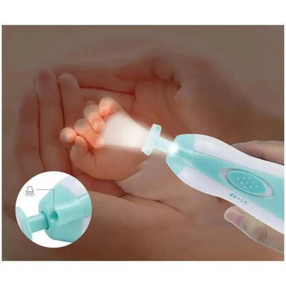 Electric Baby Nail Trimmer Set – Gentle Nail Care Tool for Newborns, Toddlers & Kids