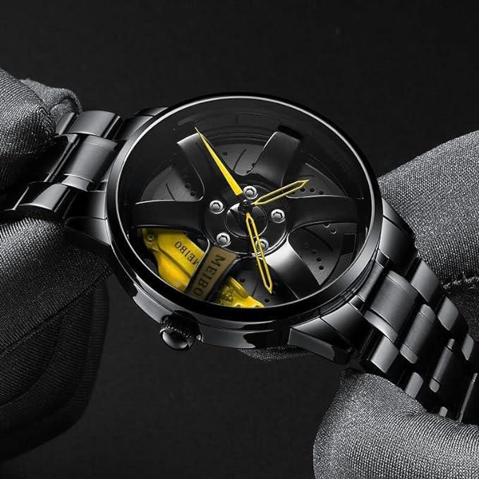 Rs Chrono Waterproof Car Wheel Watch - FinoSphere
