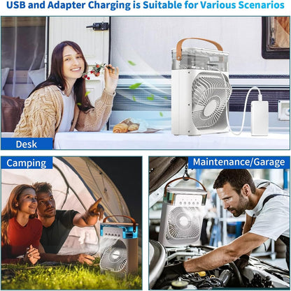 Cooling Fan With Ice