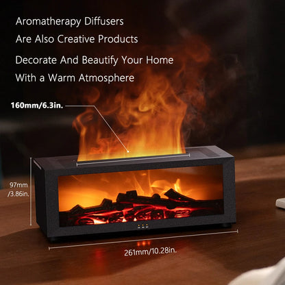 Flame Fireplace Aroma Diffuser