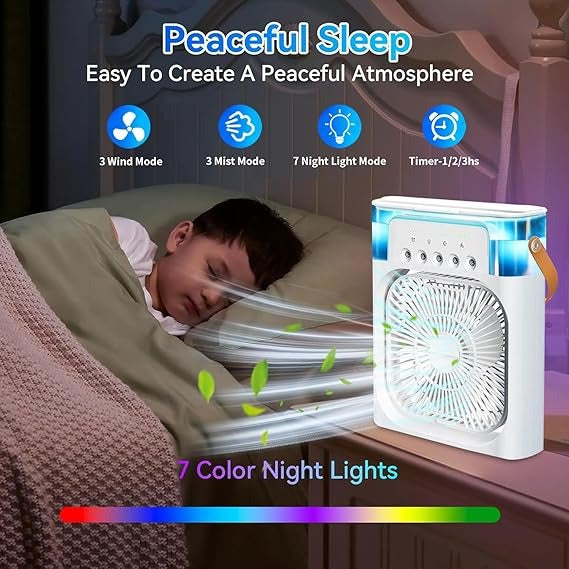 Cooling Fan With Ice