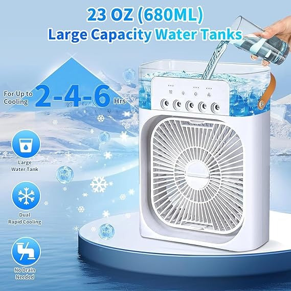 Cooling Fan With Ice