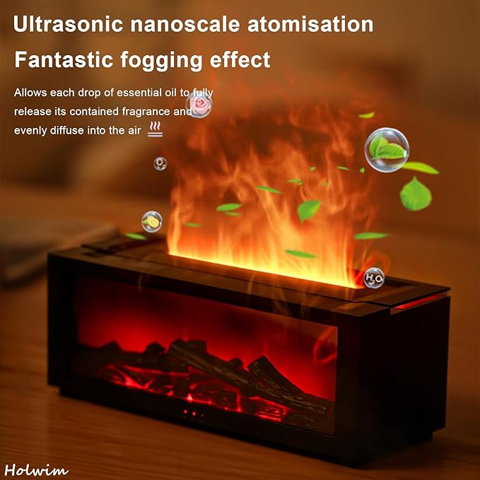 Flame Fireplace Aroma Diffuser