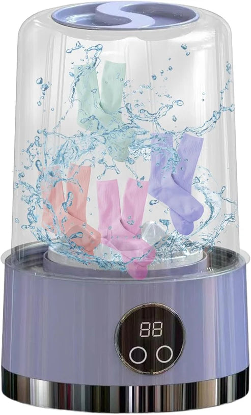 Wireless Charging Mini Washing Machine