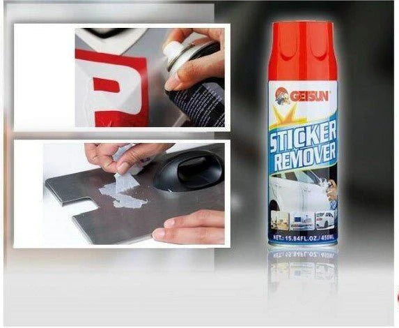 Getsun Sticker Remover Spray – Quick & Easy Adhesive Cleaner