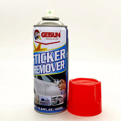 Getsun Sticker Remover Spray – Quick & Easy Adhesive Cleaner